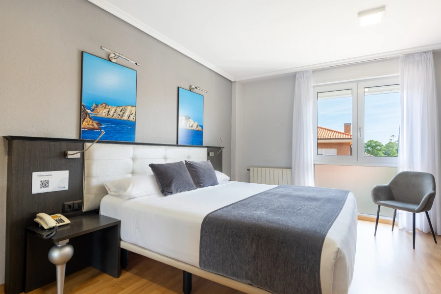 habitación doble estandar chateau la roca